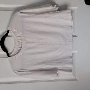 White crop top